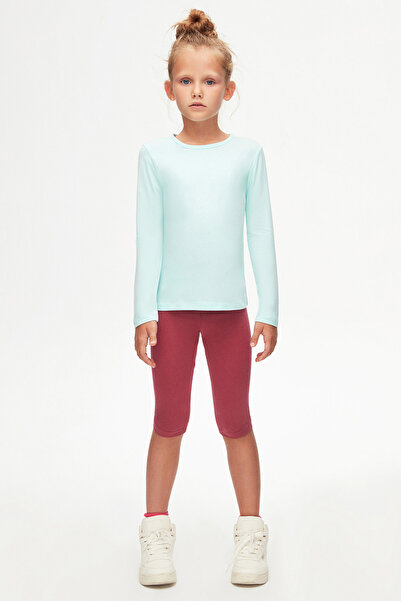 LOVETTI Дівчача футболка з довгими рукавами Mint Basic Seasonal Lycra