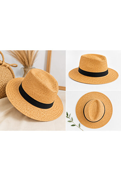 BASIC Palarie paie Panama unisex