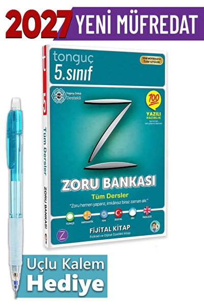 Tonguç Yayınları 5. Sınıf Zoru Bankası Tüm Dersler + Hediyeli