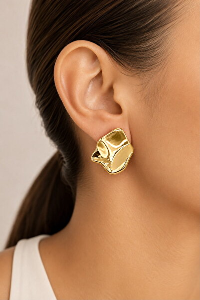 DEMOKAN Women Earrings Twist Inward Abstract Shape Earrings