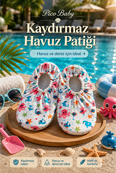 Pico Baby Talpă anti-alunecare / Pantofi de mare unisex pentru copii / Ghete ...