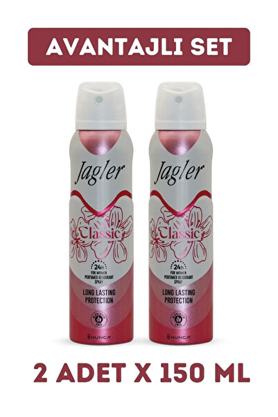 Jagler Byn Deodorant For Women 150ml X 2 Adet