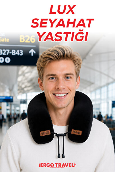Viscofoam Lux Ortopedik Seyahat Yastığı Visco Boyun Destekli Seyahat Yastığı ...