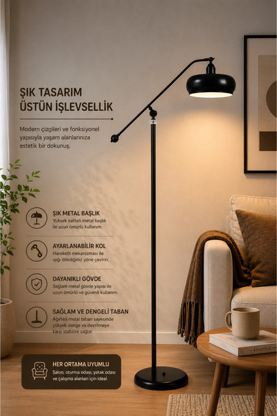 Lumexx MOKA SİYAH LAMBADER SMİTH BAŞLIKLI