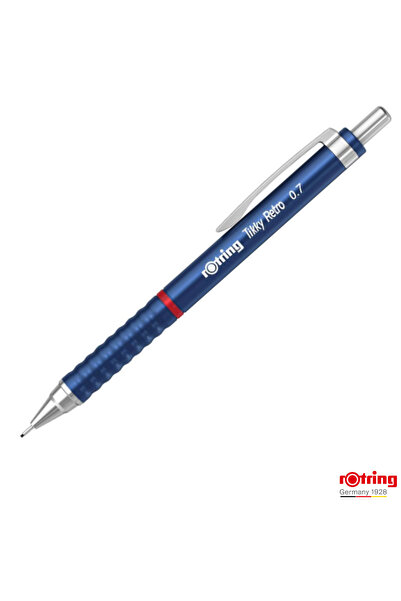 Rotring Creion Mecanic 0.7mm cu Design Retro si Grip Ergonomic pentru Scris, ...