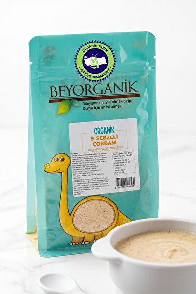 BEYORGANİK Organik Bol Sebzeli Çorbam 160gr (9 SEBZELİ) (PESTİSİT VE AFLATOKS...
