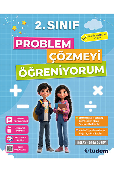 Tudem Yayınları 2. Sınıf Problem Çözmeyi Öğreniyorum