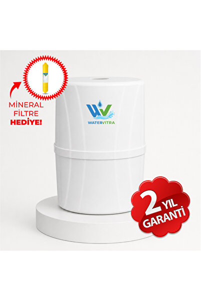 WATERVITRA 13 Aşamalı Water Vitra Multimineralli 80 Gpd Nano Membran Paslanma...