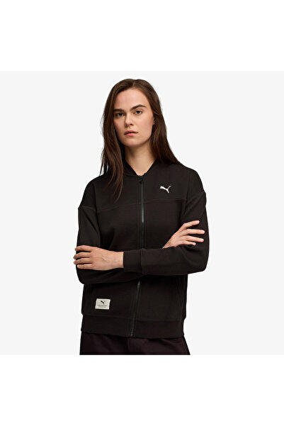 Puma Class Zippered Black Women's Jacket