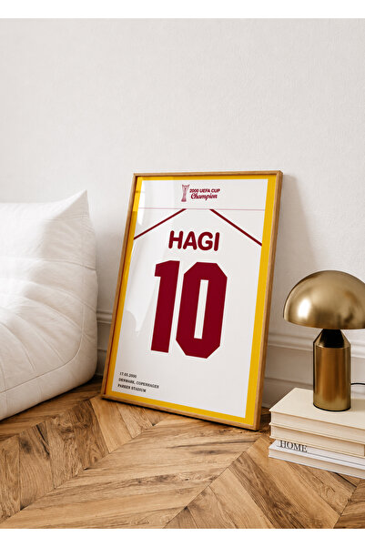 Base Concept Αφίσα ζωγραφικής τέχνης Gheorge Hagi 10 UEL 2000 Champions (με κ...