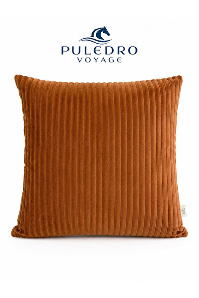 Puledro غطاء وسادة من القطيفة السميكة من فويج مقاس 45x45 سم، غطاء وسادة زخرفي...