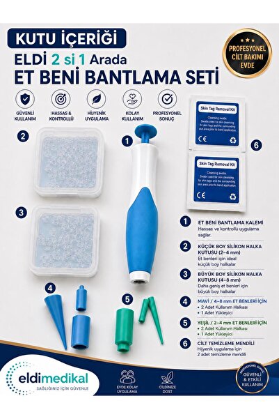 ELDİ 2’si 1 Arada Et Beni Bantlama Seti-Evde Pratik Uygulama