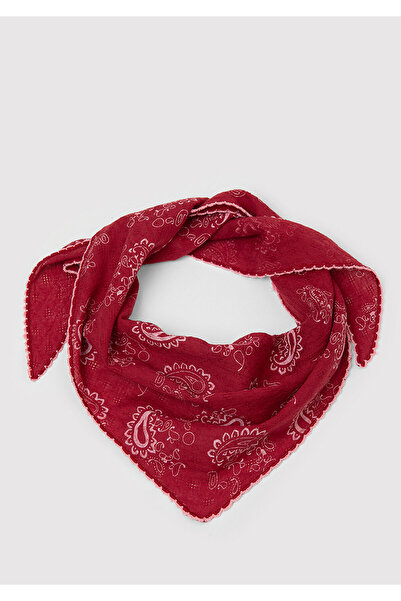 Mavi Baskılı Kırmızı Bandana 1913903-10076