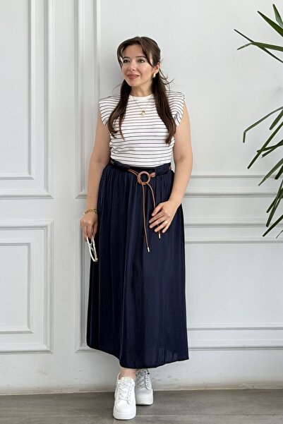 yb yağmur butik Padded T-Shirt Embellished Dress