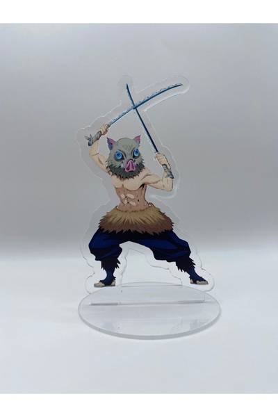 Hara Company Demon Slayer Animesi Inosuke Anime Akrilik Figür Stant