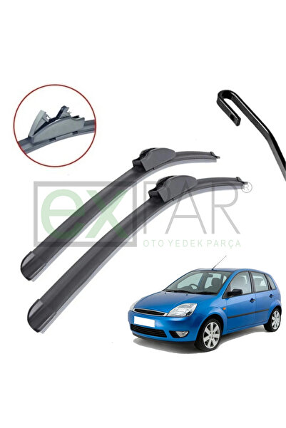FORD FİESTA ÖN CAM SİLECEK SÜPÜRGESİ TAKIMI 2002 - 2008 MODEL FİESTA ÖN SİLECEK SAĞ SOL