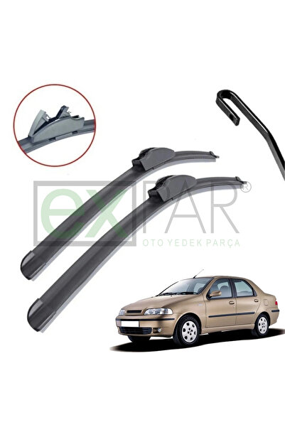 EXPAR OTO FİAT ALBEA ÖN CAM SİLECEK SÜPÜRGESİ TAKIMI 2002 - 2005 MODEL ALBEA ...