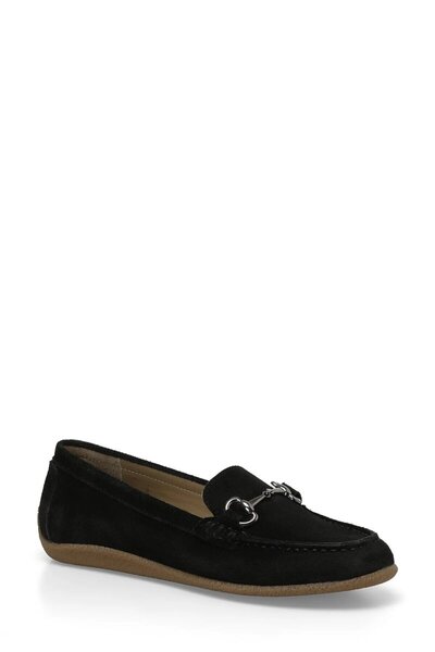 Polaris Γυναικείες μπαλαρίνες casual loafer από γνήσιο δέρμα
