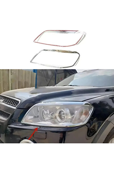 Drs Tuning Chevrolet Captiva 2006+ Sonrası Far Çerçevesi ABS Krom (İthal)
