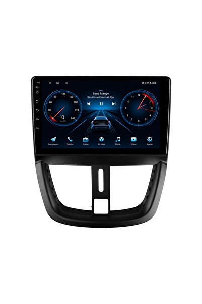 smartgo Peugeot 207 Android Multimedya (2006-2012) CarPlay Android Auto Navig...