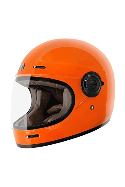 TORC T-1 Newport Kapalı Motosiklet Kaskı Oranj