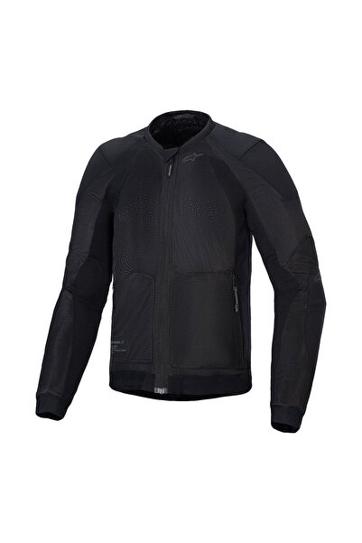 Alpinestars Troop Air Korumalı Motosiklet Montu Siyah Siyah