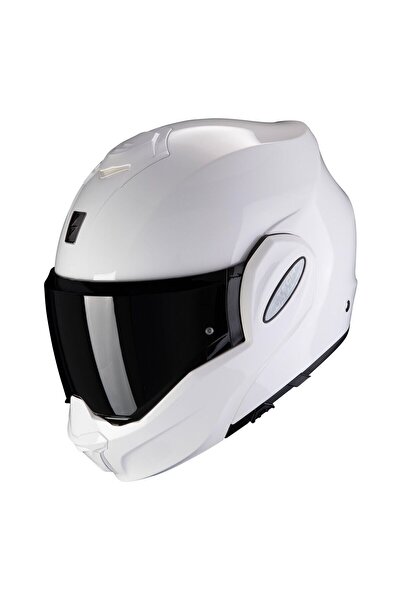 Scorpion Exo-Tech Evo Çene Açılabilir Motosiklet Kaskı Beyaz