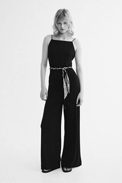 H&M Kuşaklı ve Askılı Tulum