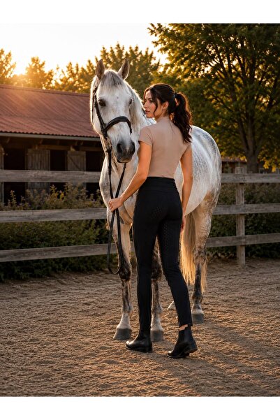 PEUR RIDER SHOP Women's Full Silicone Black Infinity Tights