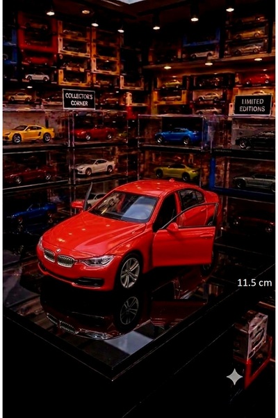 OYUNCAKSAHİLİ Bmw 335i Metal Araba Diecast Collectıon 11.5cm Demir Çekbırak O...