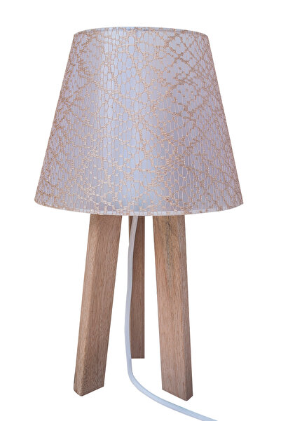 D-light Tripod Lampshade Table Lamp Milk Coffee