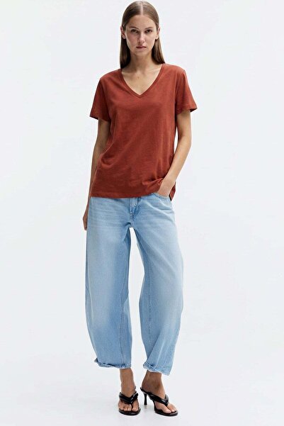 COTENCONCEPT V-Neck Basic T-Shirt