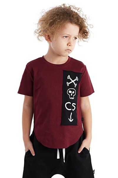 Colorinas Tricou pentru copii unisex oversize cu mânecă scurtă cu plasture cu...