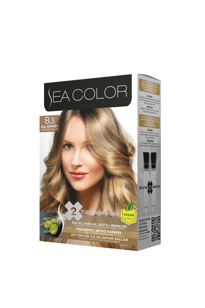 Sea Color Set Saç Boyası 8.3 Bal Köpüğü