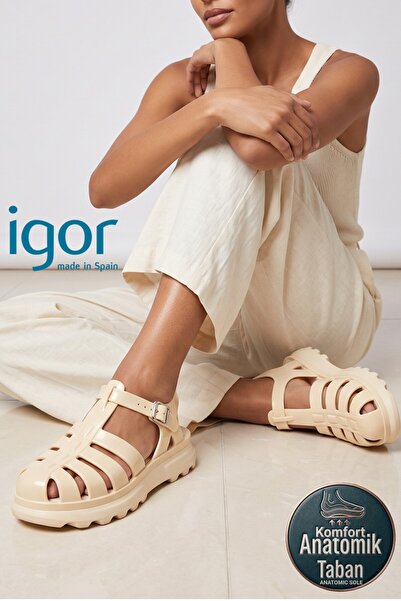 IGOR Vega Mc Women's Daily Sandals 26Y S10360 Ivory