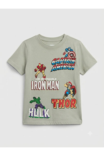 Marvel Avengers Baskılı T-shirt