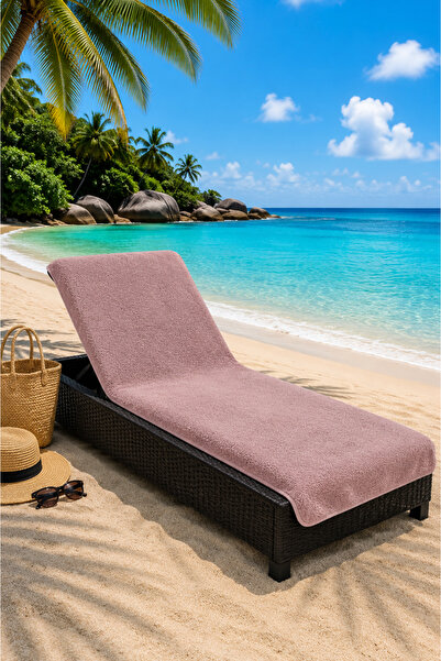 DensHaus 75X200 Altrose Beach Sunbed Towel Cotton
