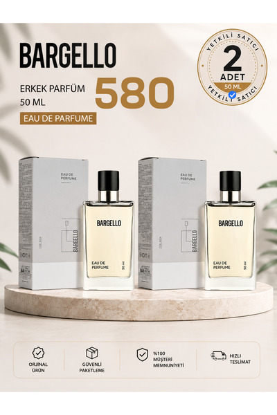 Bargello ERKEK PARFÜM 580 FRESH 50 ML EDP 198658695213 2x