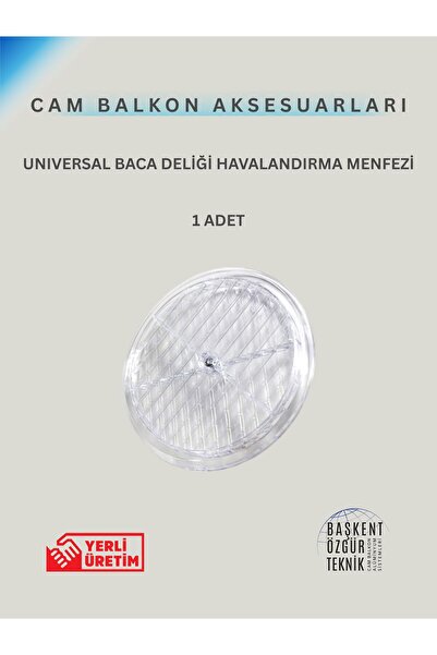 CADDE CAM BALKON KOMBİ BACA DELİĞİ HAVALANDIRMA MENFEZİ
