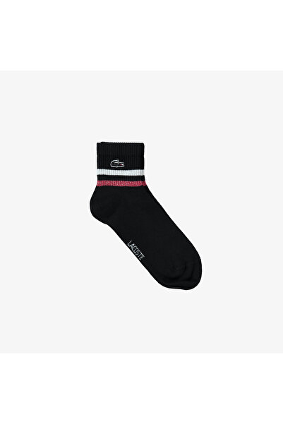 Lacoste Unisex Siyah Çorap