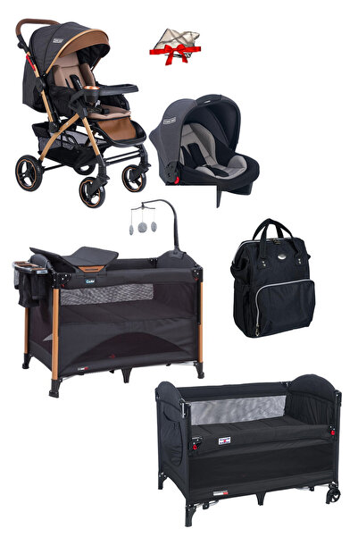 Tommybaby Tornado 5'li Yenidoğan Seti Anne Yanı Oyun Parkı Travel Sistem Bebe...