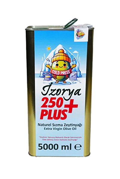 İzorya Yüksek Polifenollü Zeytinyağı 250+ Plus 5 L.