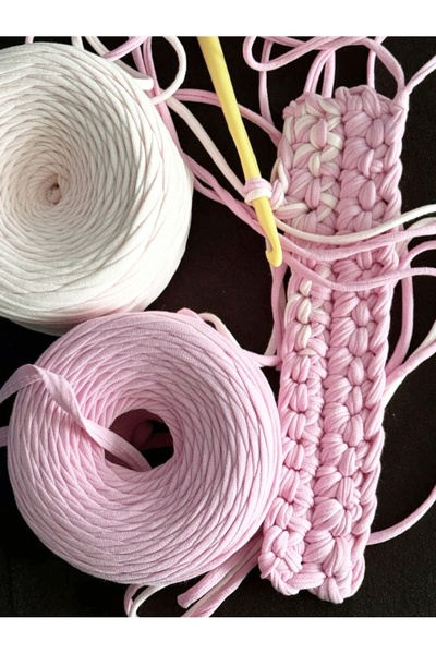 UMRA collection Penye ip ( Her biri 300 gram toplam 600 gram) Açık toz pembe/...