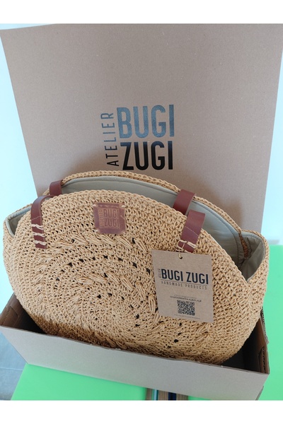 Bugi&Zugi Kağıt ip yazlık kadın çanta