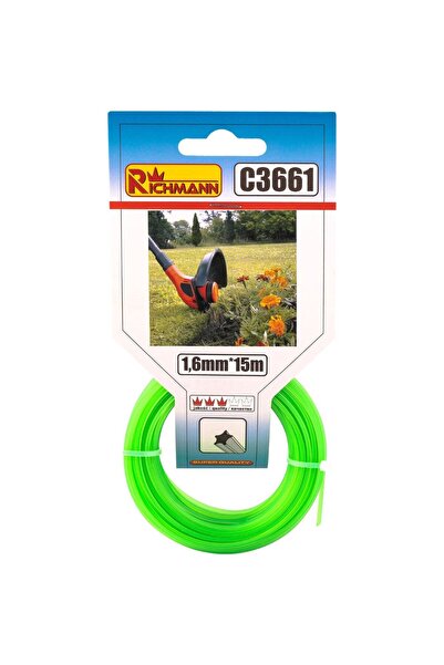 richmann Fir rezerva motocoasa, trimmer, tip stea, 1.6 mm x 15 m,