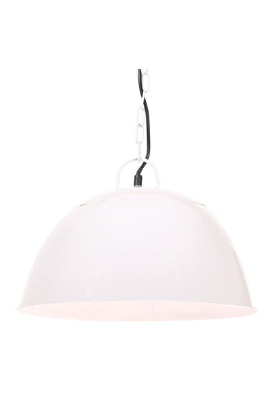 Concept Lustră industrială vintage, 25 W, alb, rotund, 41 cm E27