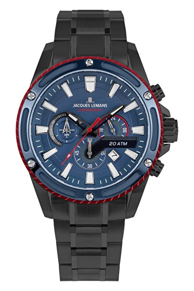 Jacques Lemans ساعة يد ليفربول 1-2141G للرجال