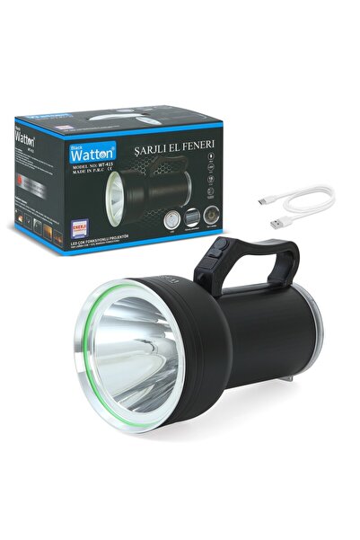 Watton GT Led Taşınabilir Güneş Solar Ledli Fener WT-415