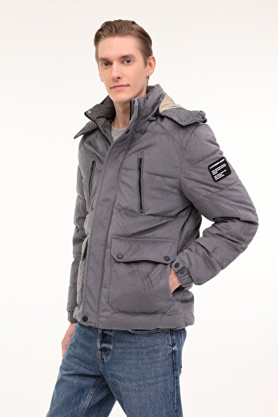 lumberjack ML 2 JJXCFAW23-H2349 4PR Antracit Palton scurt pentru bărbați