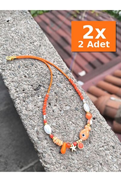Bozhi Necklace Glass Beads Elegant Gift